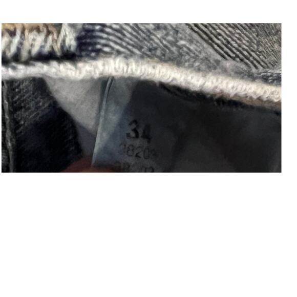 Real Ranch Straight Blue Jeans Mens 34x28 - Picture 5 of 6